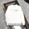 몽클레어 빈티지 골드 피그먼트 레터링 밍크양기모 티셔츠