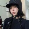 몽클레어 패딩 모자