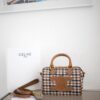 셀린느 [CELINE] 수입고급 SMALL BOSTON in TARTAN TEXTILE AND