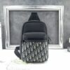 디올 베이지 Dior Oblique 자카드, 블랙 그레인 송아지 가죽