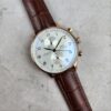 IWC 샤프하우젠 포르투기저 화이트다이얼 골드침