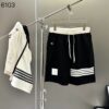 톰브라운 허리 배색 포인트 4bar 반바지