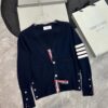 톰브라운-THOM BROWNE 여성 4스트리프가디건-12376