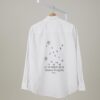 메종마르지엘라 스티치 넘버 그래픽 루즈핏 코튼 셔츠